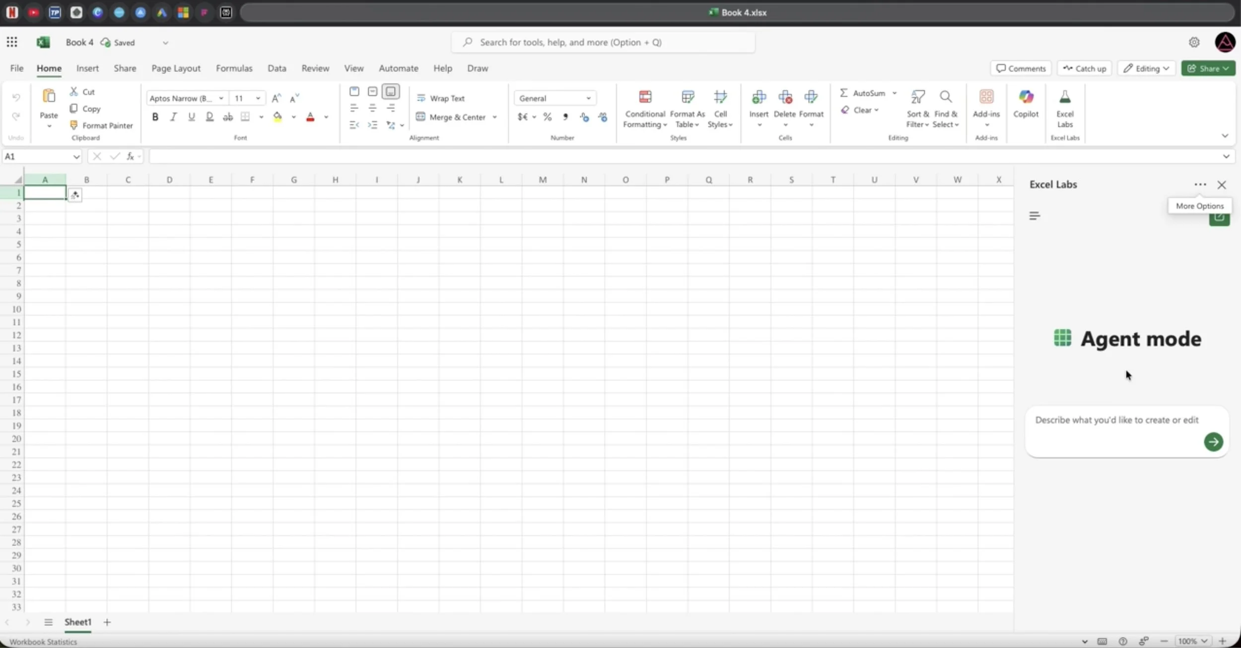 Vibe working in Excel