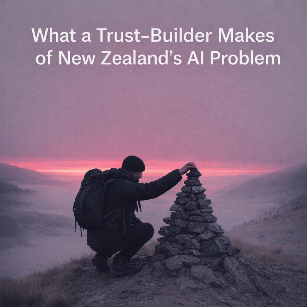 High Use, Low Trust: What a Trust-Builder Makes of New Zealand's AI Problem
